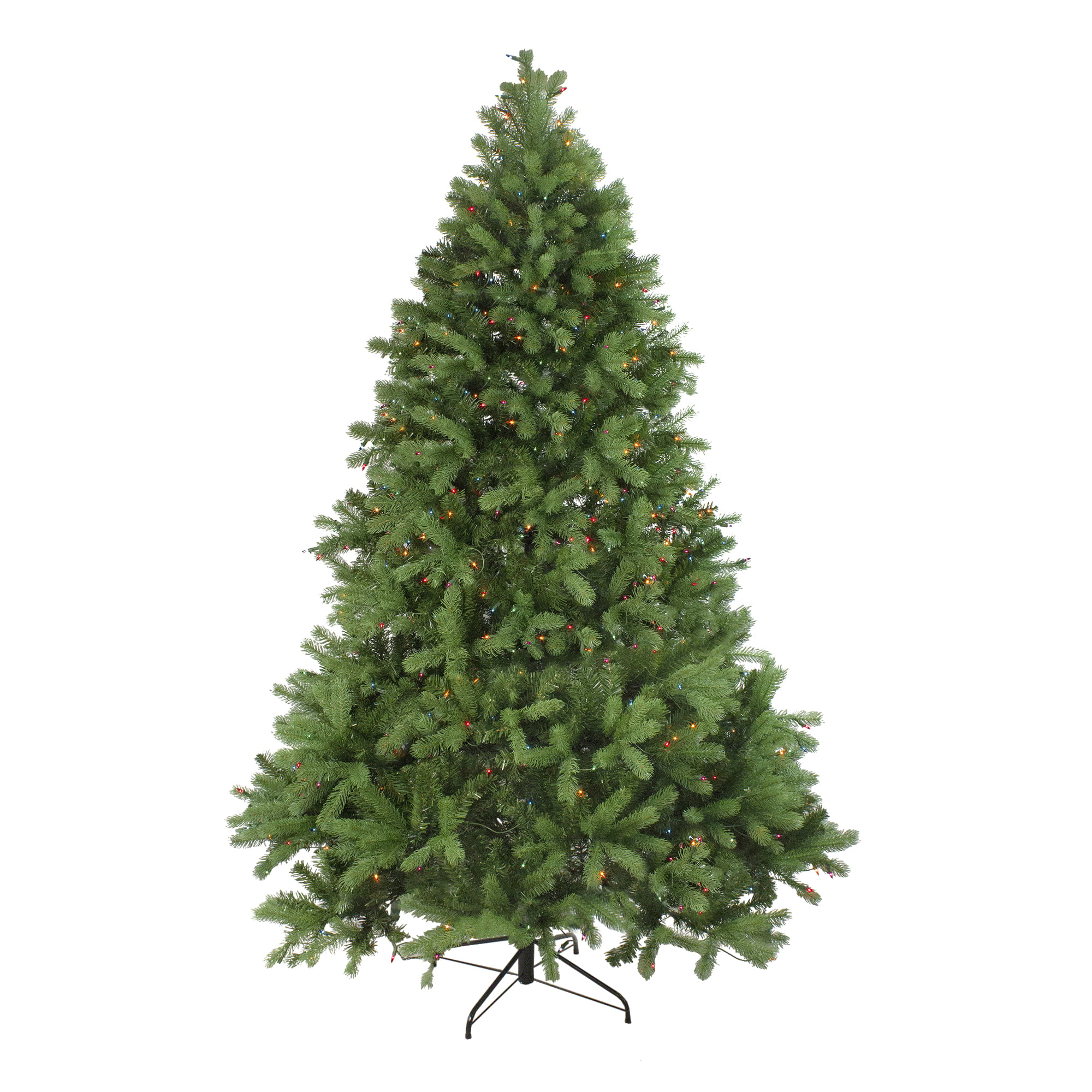 White Christmas Tree 4/5/6/7FT Metal Stand Xmas Branches Festive Decor Bushy US 