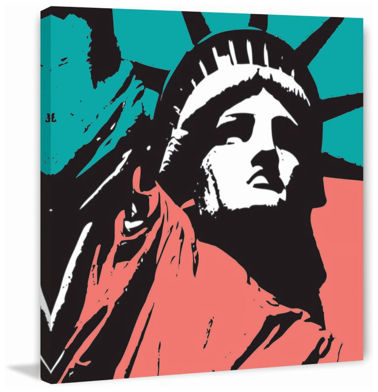 Marmont Hill "Liberty 2" Print on Canvas