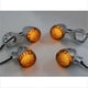 thumbnail image 2 of 4 Uds., Lámpara , Bombillas de Luz Indicadora, Señalización, Señales , Pieza de Repuesto para Motocicleta Baoblaze Luz de sujeción de la horquilla de la señal de giro, 2 of 5