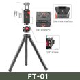 thumbnail image 1 of Trípode Flexible Ulanzi MT-11 Octopus para teléfono SLR DSLR Gopro Cámara trípode extender 1/4 ''tornillo con cabeza esférica ColdShoe Clip de teléfono Tan Jianjun  unisex, 1 of 2