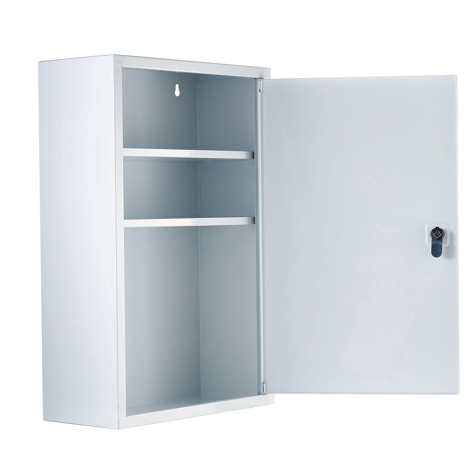 3 Shelf First Aid Cabinet Wall Mounted 1000 Pieces Large Capacity Industrial Emergency Metal Med Box OSHA ANSI 2015 Class A for Business Worksite