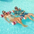 thumbnail image 2 of Flotadores inflables para piscina AOCOCE, hamaca acuática para adultos, 4 en 1, 2 of 9