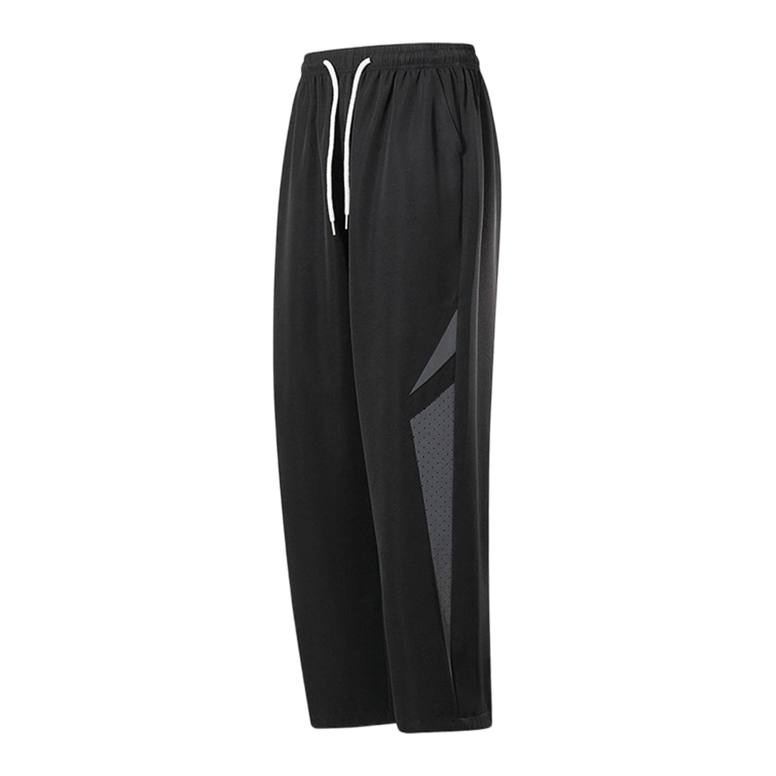 Oiangi Mens Big and Tall Pants Breathable Mesh Casual Pants