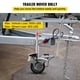 thumbnail image 2 of VEVOR Trailer Mover 350W 12V Gato de remolque electrico Carga máxima del vehículo 5000 libras Rueda jockey para remolque Gato de remolque utilitario Fácil de maniobrar Remolque Caravana (12V/350W), 2 of 9