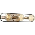 thumbnail image 4 of Chassis 3 - Light Copper Brushed Brass/Matte Black Brass Wall Sconce, 4 of 8