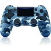 PS4 Controller Compatible with PS 4/Slim/Pro,with Dual Vibration Game Joystick - Camo Blue