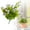 White, variant on 1 Bundles Artificial Flowers UV Resistant Outdoor Plants,Pansy Flowers, Faux Silk Pansies Spring Flowers,Silk Violet Flowers with Plastic Plants Bulk for Outside Garden Yard Porch Patio Pots