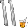 thumbnail image 1 of 2 Pcs Tuyau d'Infuseur à Thé, Diffuseurs à Thé à Long Manche en Acier Inoxydable, Filtre d'Infuseur à Thé Réutilisable, Diffuseur d'Intervalle de Thé à Maille Fine, Diffuseur d'Intervalle d'Infuseur à Thé, Tuyau de Filtre à Thé pour Thé en Vrac, 1 of 7