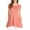 Dusty Rose, variant on Women's Casual Short Sleeve Tunic Top With Pockets