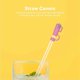 thumbnail image 4 of Straw Covers Dustproof Decorative Splash Proof Odorless Reusable Straw Toppers for Party ShoppingTravelling Camping 4 Cup Straw Caps, 4 of 5