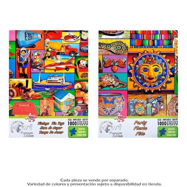 Rompecabezas Wuundentoy Varios Colores 1000 Piezas