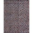thumbnail image 1 of Ahgly Company Machine Washable Indoor Rectangle Abstract Burgundy Brown Area Rugs, 8' x 12', 1 of 7
