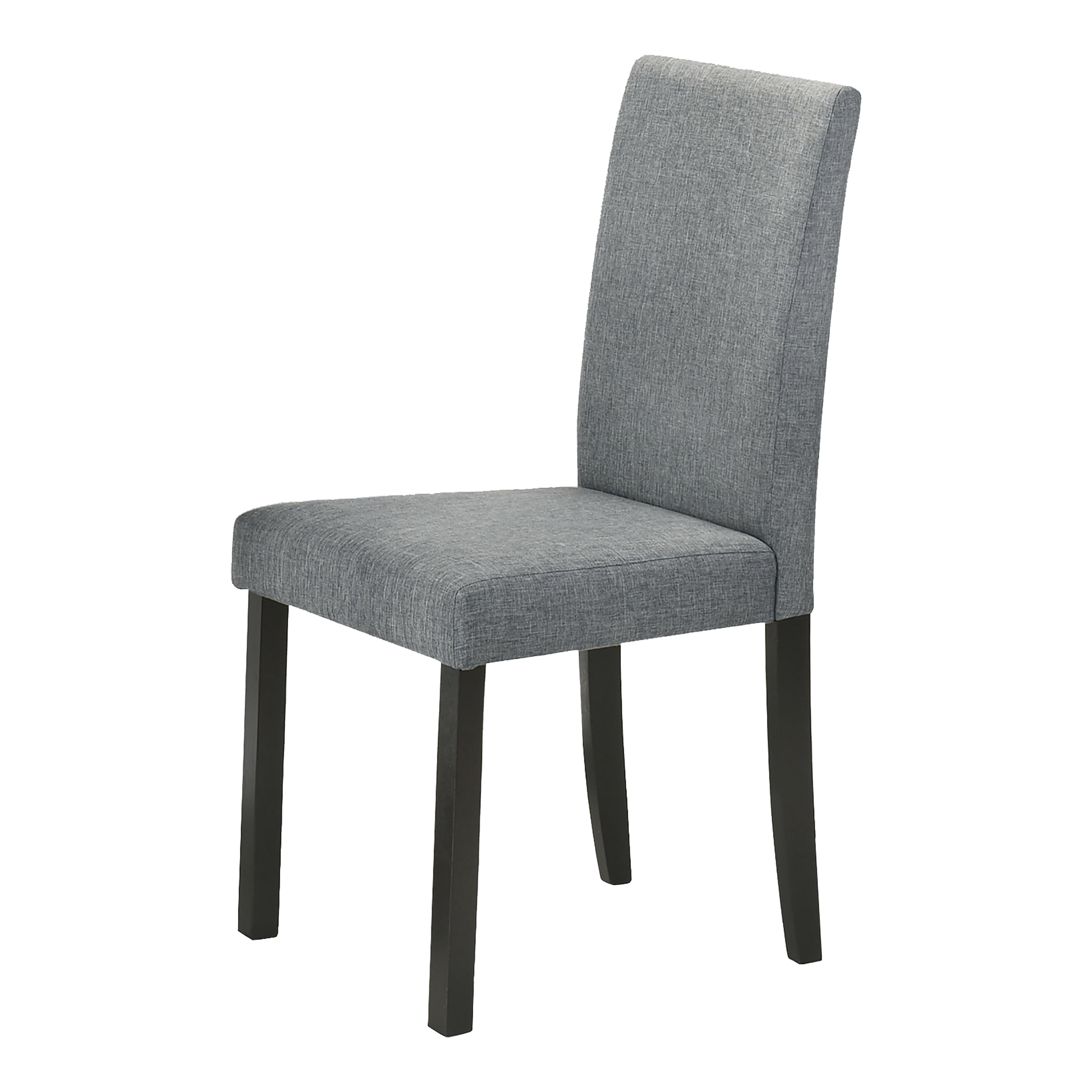 Furniture of America Risso Modern Fabric Upholstered High Back Dining Side Chairs, Espresso (Set of 4)