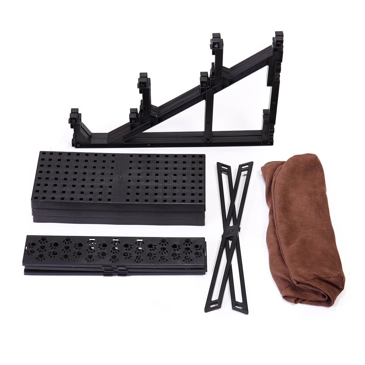 Veryke Pet Steps and Stairs for Dogs Cats, 3 Step Pet Gear Easy Pet Stairs, Portable/Lightweight Veryke Pet Steps and Stairs for Dogs Cats, 3 Step Pet Gear Easy Pet Stairs, Portable/Lightweight