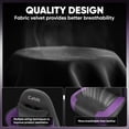 thumbnail image 5 of Gaming Chair Velvet Fabric Pocket Spring Cushion,Reclining Gamer Chair,Ergonomic Game Chair with Footrest,Headrest,Purple, 5 of 8