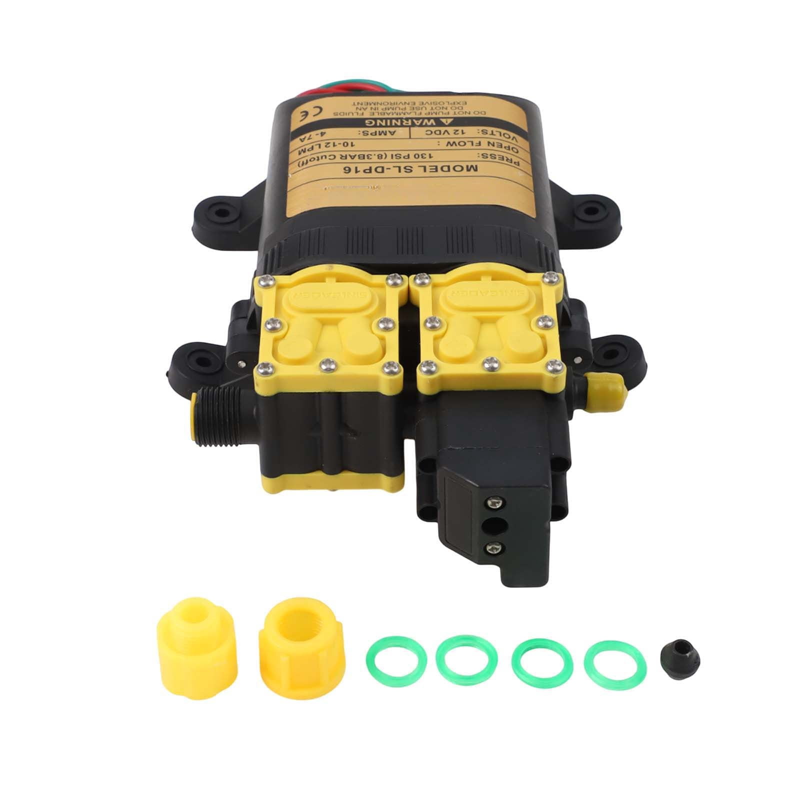 12V Dual Core Power Water Pump Motor Agricultural Electric Sprayer Dual Pump