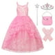 thumbnail image 1 of Disfraz EleFairy Good Witch Glinda para niñas de 6 a 7 años, 1 of 8