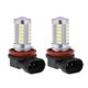 thumbnail image 3 of 2 uds DC 12V H8 5730 33SMD LED blanco coche luz antiniebla delantera DRL bombillas de faro Tmvgtek Autopartes, 3 of 6