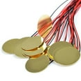thumbnail image 1 of 15pcs Piezo Discs with Leads for Acoustic Guitar, Drum Sound Sensor, Trigger Mic for Instruments, Electronics, 1 of 7