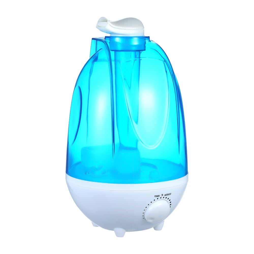 Humidifier with 4L Water Tank Dual 360° Rotatable Nozzles Night Light ...