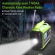thumbnail image 2 of Radio meteorológica Raynic 5000 de emergencia con manivela solar, 2 of 7