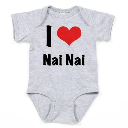 

CafePress - I Heart Nai Nai - Cute Infant Bodysuit Baby Romper - Size Newborn - 24 Months