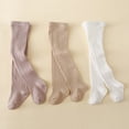 thumbnail image 3 of JUNWELL 3 Pairs Girls‘ Simple Solid Color Tights, 3 of 7