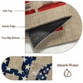 thumbnail image 6 of 5'x7' Area Rugs, Beige Vintage Indoor Outdoor Area Rug for Living Room Bedroom, American Flag Farmhouse Retro Art Rustic Washable Bathroom Rugs Kitchen Floor Carpet Mats Home Decor Aesthetic, 6 of 8