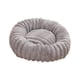 thumbnail image 4 of Cama para gatos Perfecl cama redonda de felpa Gris 60cm, 4 of 8