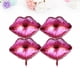 thumbnail image 4 of 4 globos de aluminio con diseño de labios para decoración de bodas y fiestas, ideal para San Valentín., 4 of 4