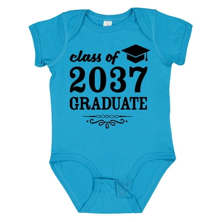 

Inktastic Class of 2037 Graduate with Graduation Cap Gift Baby Boy or Baby Girl Bodysuit