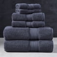 thumbnail image 4 of Better Homes & Gardens Signature Soft Solid Cotton Washcloth, Grey Shadow, 4 of 10