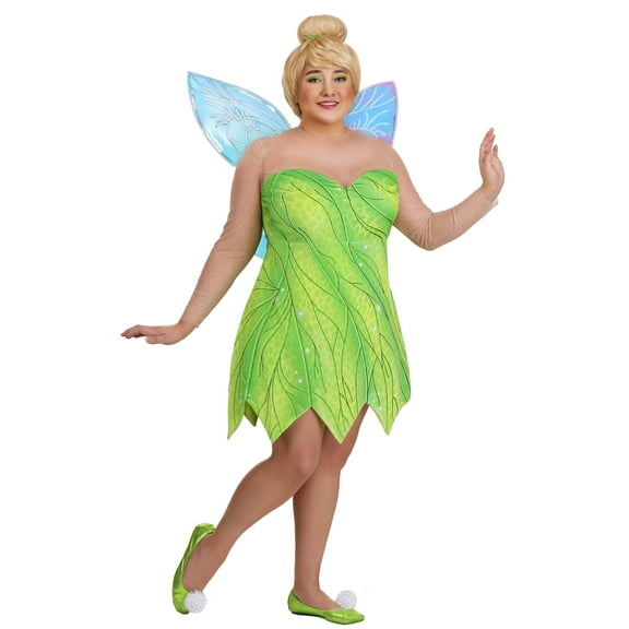 Plus Size Authentic Disney Tinker Bell Women's Costume