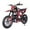Red, variant on X-Pro Brand New Hawk 40cc Gas Power 4 Stroke Mini Pit Dirt Bike Pull Start for kids with 10" Wheels