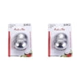 thumbnail image 1 of XIPYYKM 410 Stainless Steel Tea Strainers for Loose Tea Infuser Ball, Extra-Fine Mesh Tea Ball, Tea Holder Loose Leaf Tea Steeper, Tea Diffuser for Rooibos, Black Tea, Spices (Large, 2Pcs), 1 of 5