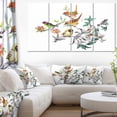 thumbnail image 1 of Designart Tropical Flowers and Birds, 1 of 3