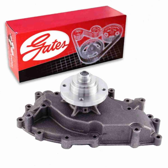Gates Engine Water Pump compatible with Ford F-350 6.9L 7.3L V8 1983-1994