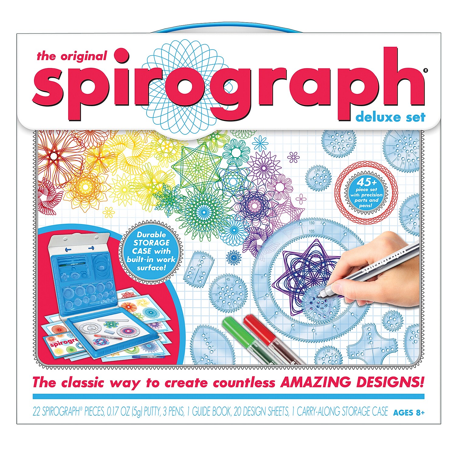 Spirograph Classic Cyclex Spiral Drawing Art Tool Kit - ShopStyle Board  Games