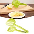 thumbnail image 3 of Handheld Slicing Tool, Tomato Cutting Holder High Efficient  for Round Fruits Vegetables, 3 of 8