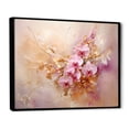 thumbnail image 2 of Designart "Dreaming Of Orchid Elegance II" Orchid Floater Framed Canvas Wall Art, 2 of 5