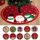 thumbnail image 2 of Falda de árbol de Navidad de dibujos animados, 62CM, artesanía, conjunto de Base envolvente de árbol, adornos navideños para el hogar, adornos navideños, 2 of 4