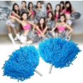 thumbnail image 4 of Pompon de Cheerleading, 2 Pcs Costume de Cheerleader Fleurs de Main Accessoires de Mode, 4 of 5