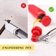 thumbnail image 1 of Lápiz de carpintero con marcador de agujero profundo extensible con 6 recargas, sacapuntas incorporado, lápices de carpintero, trazador de lápices, herramientas de carpintero de Pica ShuxiuWang 8390611191948, 1 of 1