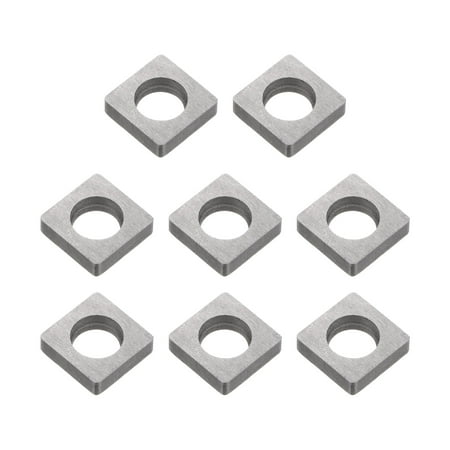 

Uxcell 8pcs Carbide Insert Seat Shim MS1203 Turning Tool Accessories Thread Shim Seats for CNC Lathe Turning Tool Holder