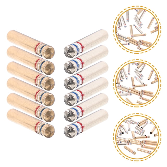 USHOBE 40Ud Accesorios Metálicos Para Cordones Con Terminaciones Resistentes Y Color Surtido