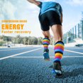 thumbnail image 5 of 6 Pairs Copper Compression Socks for Women & Men Circulation 15-20 mmhg, Best Support for Medical, Running, Nursing, 5 of 6