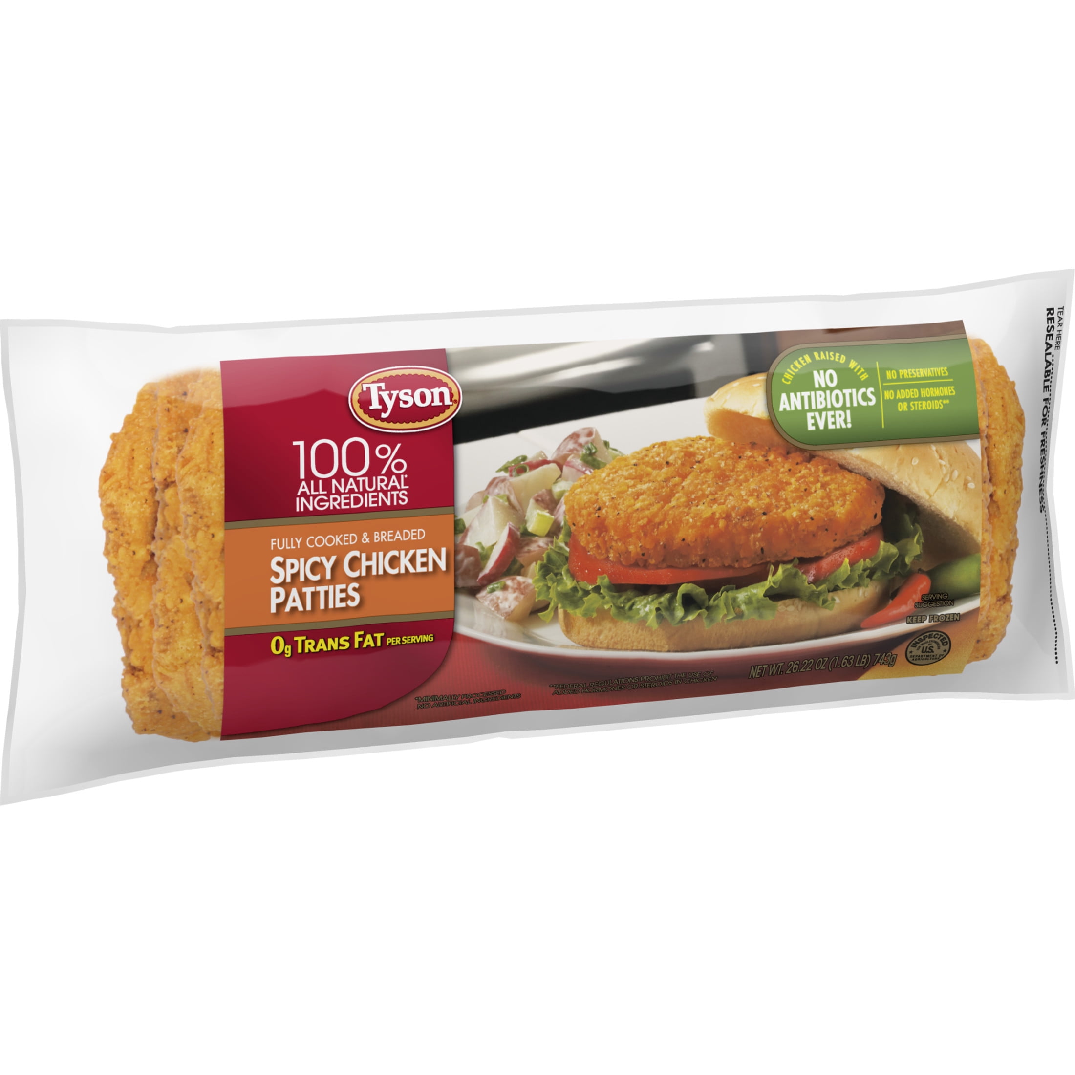 Spicy cheap chicken patties