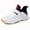 Whiteblue, variant on Bolognifi Unisex Tennis Badminton Table Tennis Training Shoes with Rotating Buckle for Sports Competitions