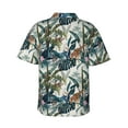 thumbnail image 3 of Goofa Hawaiian Style Hawaiian Shirt for Men, Unisex Summer Beach Casual Short Sleeve Button Down Shirts,Aloha Tropical Floral print shirt-Small, 3 of 9