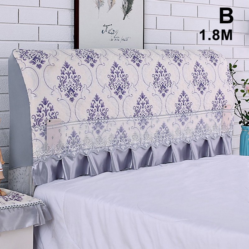 Stretchable Headboard Covers Dustproof Thickened Full Coverage Bed Head